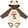 thumbnail image 3 of Inktastic Bernese Mountain Dog Lover Boys or Girls Long Sleeve Baby Bodysuit, 3 of 5