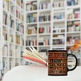 thumbnail image 7 of Herrnalise Library Bookshelf Mugs for Readers - Librarian Club Cup Bookish Items Bookworm Coffee Mug Gifts for Book Lovers- Library Bookshelf Mug for Cat and Book Lover Black 11oz, 7 of 7