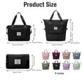 thumbnail image 5 of Weekender Bag for Women Cute Travel Tote Bag Gym Duffel Bag with Toiletry Bag Carry On Bag Overnight Bag with Wet Pocket Hospital Bag for Labor and Delivery(Black), 5 of 7