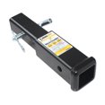 thumbnail image 2 of MaxxHaul 50833 2 x 2 inch Trailer Hitch Receiver Extender 7 inch Hitch Extension Length 3500 Lbs GTW, 2 of 4