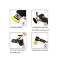 thumbnail image 4 of Air Sander Mini Pneumatic 2inch 3inch Grinding Machine Set For Car Polishing High Speed Air Powered Polisher Air Tool+Sponge ,Easy to Use, 4 of 6