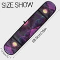 thumbnail image 3 of Yayeee Double Oven Mitt Kitchen Heat Resistant Baking 35" x7" Quilted Glove, Black Neon Road, 3 of 6