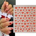 thumbnail image 3 of Pegatinas de uñas ZASKHLD 5D autoadhesivas con forma de rosa para decoración de uñas, 3 unidades, 3 of 9