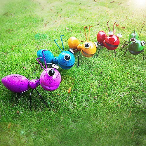 Metal Ant Home Decor Garden Decoration Room Outdoor Yard Art Gift Decorative Backyard Porch Patio Lawn Com Metal Ant Home Decor Garden Decoration, Metal Garden Artwork
