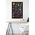 thumbnail image 5 of Minecraft - Mobbery Wall Poster with Wooden Magnetic Frame, 22.375" x 34", 5 of 5
