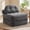 Gray, variant on Folding Sofa Bed, Convertible Sleeper Chair with Pillow Foldable Mattress with Back Support Beige