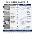 thumbnail image 7 of MANARC Men’s 100% Cotton T Shirt – Crew Neck, Short Sleeve, Regular Fit | Soft Breathable Fabric | Premium Everyday Basic Comfort Fit Large White Plain Tee for Casual & Daily Wear, 7 of 7