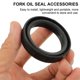 thumbnail image 5 of BESTYASH 4Ud Accesorios De Sellos De Aceite Y Polvo Para Horquilla Delantera Motocicleta Negro, 5 of 6