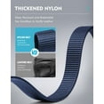 thumbnail image 4 of Men's Ratchet Web Belt,1.25 inch Nylon Automatic Buckle Belt,No Holes Invisible Belt for Men, 4 of 7
