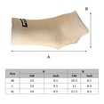 thumbnail image 6 of 1Pc Ankle Brace Stress Relief Anti-slip Nylon Compression Ankle Sleeve Support for Sporting-Khaki,M, 6 of 8