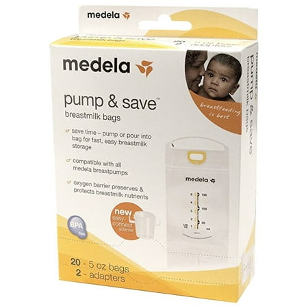 Medela Pump & Save Breastmilk Bags 20-pack -