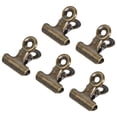 thumbnail image 1 of Unique Bargains Binder Clips, Bronze, 30 Count, 1 of 5
