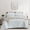 white, variant on Ruffled Waffle Weave 3-Piece Quilt Bedspread Set, Soft Lightweight Bedding Coverlet with Pillow Shams, Available in Queen/King, White/Beige/Blue/Green