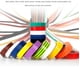 thumbnail image 1 of Cinta aislante de goma eléctrica negra con pegamento resistente al agua, cinta aislante de PVC de color, cinta aislante de alta adherencia, 1 of 3