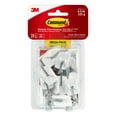 thumbnail image 1 of Wall Hooks Command Small Wire Toggle, 28 unidades, color blanco con 32 tiras, 1 of 9