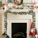 thumbnail image 1 of xihome Guirnalda de ratn de plstico flexible de 1,8 metros con bayas rojas para decoracin de fiestas, rboles de Navidad y festivales, 1 of 6