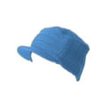 thumbnail image 1 of New Flat Top Winter  Cap (Comes In 8 Different Colors) Sky Blue, 1 of 1