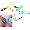 thumbnail image 3 of Naierhg Portable Mini 9 LED Nail Dryer UV Gel Nail Polish Curing Lamp Flashlight Torch Green, 3 of 7