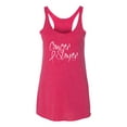 thumbnail image 2 of Slayer Awareness Tri-Blend Racerback Tank Top, Shocking Pink, Large, 2 of 3