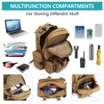 thumbnail image 4 of CJC Outdoor Backpack Large Capacity  Assault Pack Multifunctional Detachable Climbing Bag Travel Backpack for Outdoor Hiking Camping Hunting 55L, 4 of 7