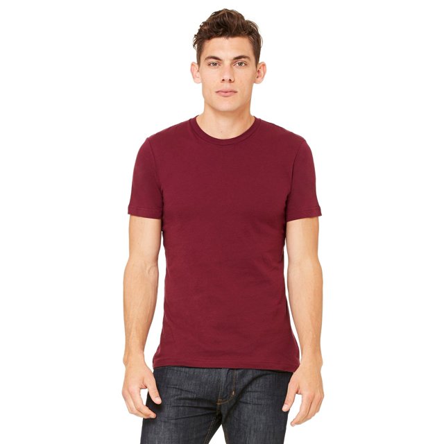 Bella + Canvas T-Shirt Unisexe à Manches Courtes - Marron - L