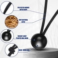 thumbnail image 3 of 90 Pcs Bungee Balls Cords Assorted Sizes 6, 9, 11 Inch, Tarp Ball Bungee Cords Heavy Duty Outdoor Canopy Tarp Tie Down Bungee Balls for Camping Shelter Cargo Holding Wire (Black), 3 of 5