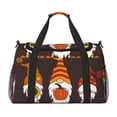 thumbnail image 1 of Balery Fall Gnomes Bolsa de Gimnasio para Mujeres, Bolsa de Viaje con Bolsillo Húmedo, Bolsa de Fin de Semana para Mujeres, Bolsa de Viaje Resistente al Agua, 1 of 7