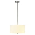 thumbnail image 6 of Traditional Metal Pendant with Fabric Shade, 6 of 12