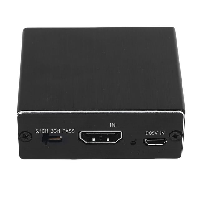 Extractor De Sonido, Convertidor De Extractor De Sonido Interfaz De 3,5 Mm Interfaz Multimedia HD De 3 Modos SALIDA Para Amplificador