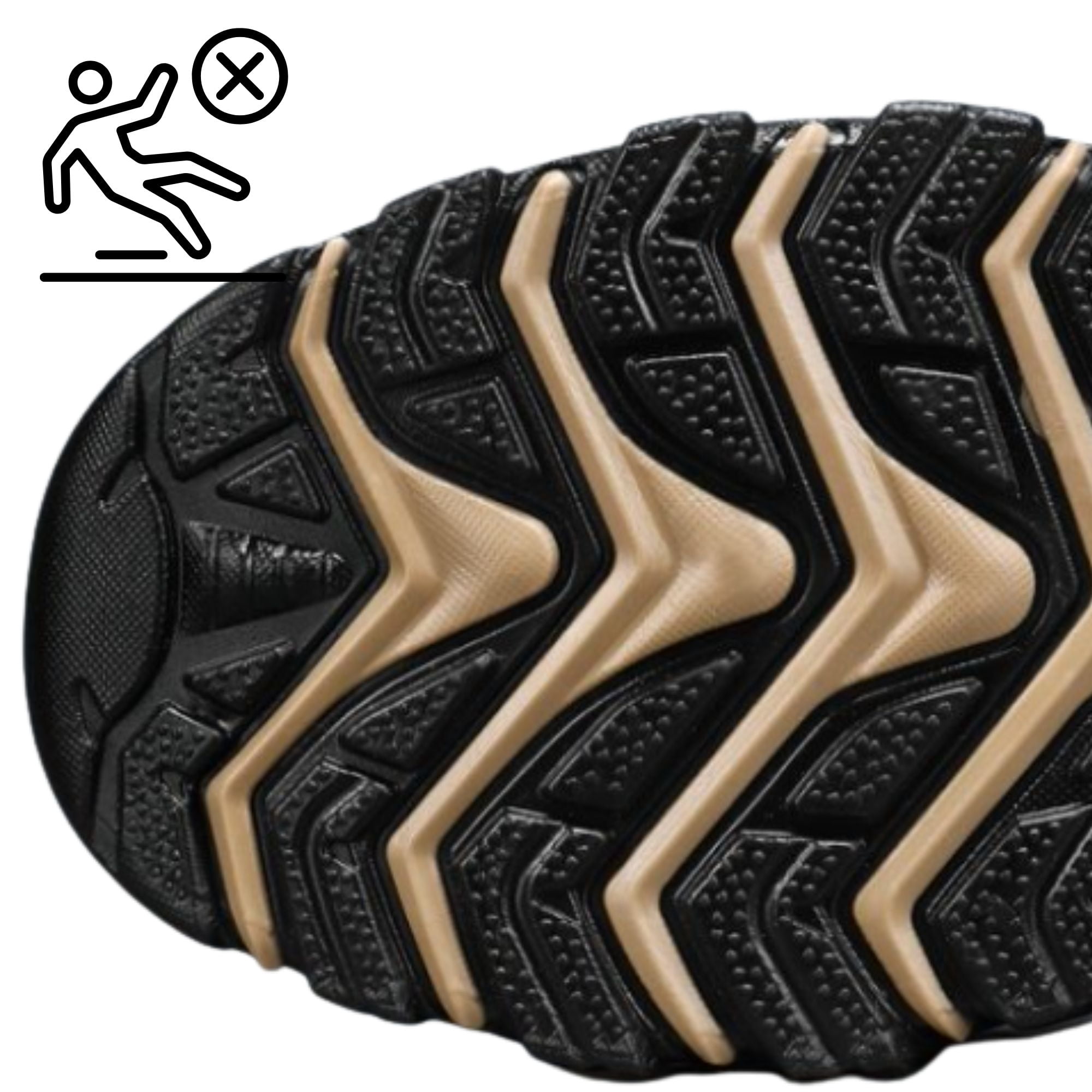 CHICVOMEY Walking Sneakers for Men Breathable Lightweight Slip-On Sneakers Hiking Shoes with Anti-Slip for Running Trekking Outdoor Camping