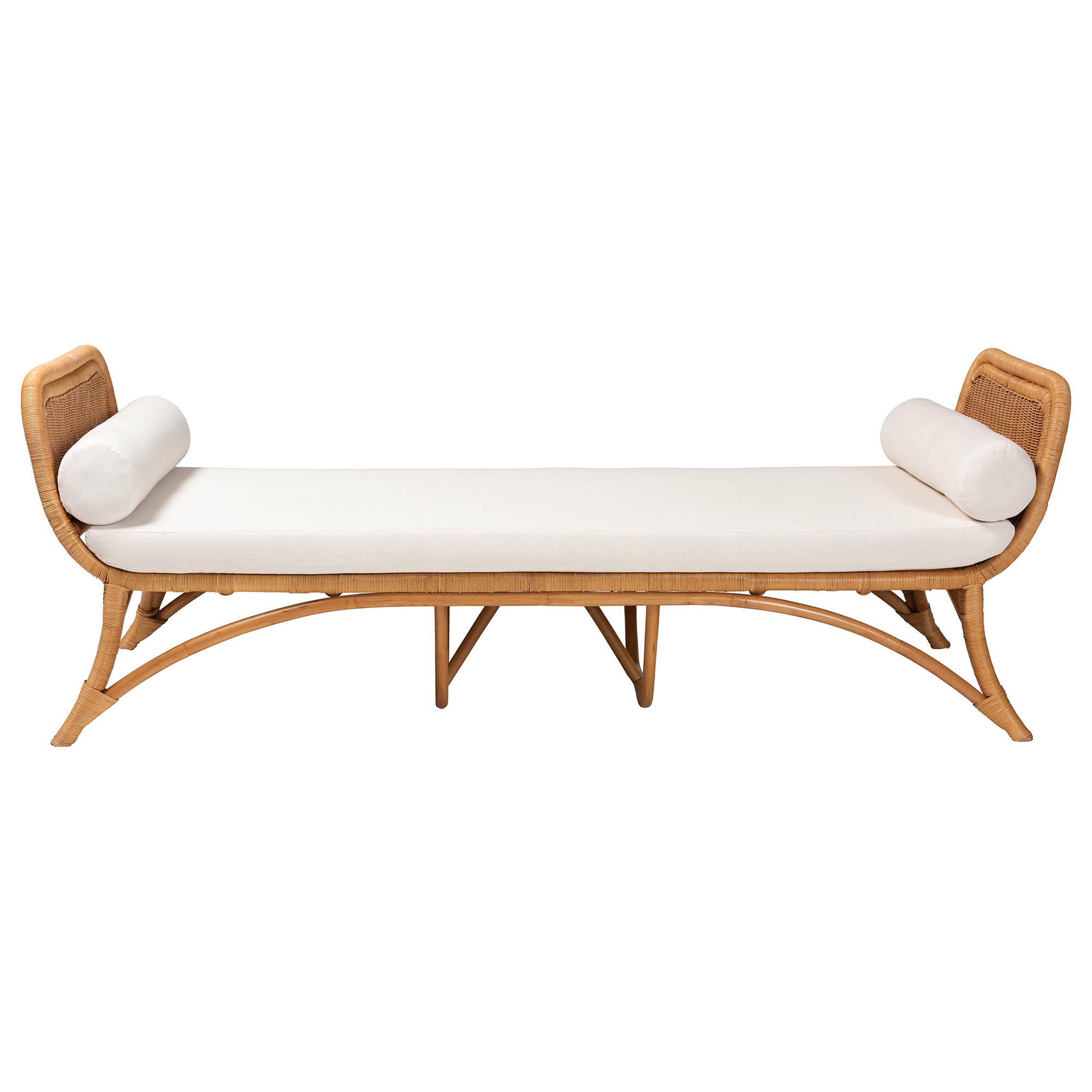bali & pari Veve Boho Daybed, Light Honey