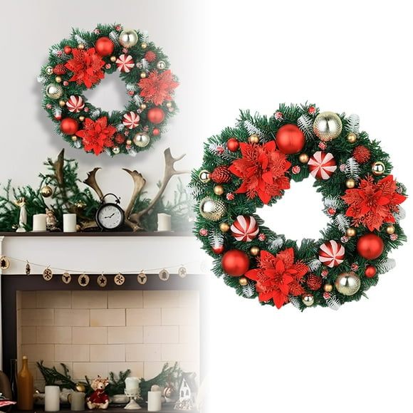 Christmas Wreath Christmas Wreath Artificial Christmas Wreath Christmas Wreath For Outdoor Area Christmas Wreath With Lights Artificial Christmas Wreath For Indoor And Outdoor Window Decoration