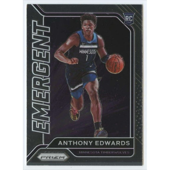 NBA 2020-21 Panini Prizm Emergent Anthony Edwards #3 (Rookie)