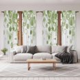 thumbnail image 6 of Sage Green Gradient Kitchen Curtain for Berdoom Living Room Cafe 72 Inch Length, Abstract Polka Dots Vintage Modern Tiers Curtains Light Filtering Drapes Window Treatment 2 Panels 52"Wx72"L, 6 of 8