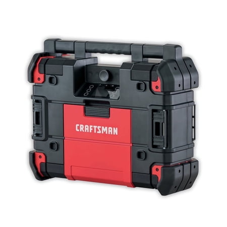 UPC: 0076174816501 | Craftsman VERSASTACK Wireless Bluetooth Radio + Charger – Case Of: 1;