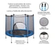 thumbnail image 2 of Trampolín Infantil 55 con red de seguridad acero 6 patas Modelo Azul, 2 of 4
