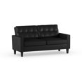 thumbnail image 1 of Mainstays Faux Leather Apartment Sofa, 1 of 7