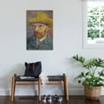 thumbnail image 3 of Art.com Self Portrait of Van Gogh Stretched Canvas Print Wall Art by Vincent van Gogh, 24" x 36", 3 of 4