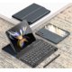 thumbnail image 1 of Leather Fold Stand Case Keyboard Compatible With Samsung Galaxy Z Fold 4, Detachable Bluetooth Wireless Keyboard, 1 of 5