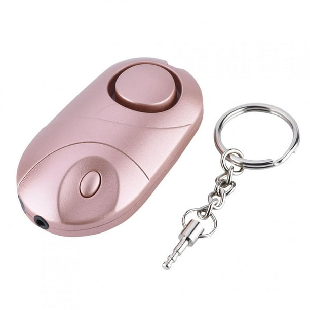 Alarma de seguridad personal Alarma de autodefensa de emergencia Llavero Luz LED 130dB