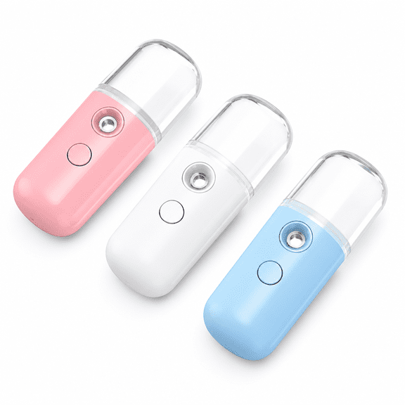 MONTERA Mini Travel Steamer–Cordless USB Charging,30ml Water Tank,Rapid Heating,1 Hour Handheld Garment Steamer