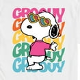 thumbnail image 3 of Peanuts - Groovy Stacked - Men's Short Sleeve Graphic T-Shirt, 3 of 6