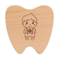 thumbnail image 1 of Caja de almacenamiento de dientes de bebé recipiente de diente para niños para baby shower Chico, 1 of 9
