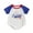 White, variant on Musuos Baby Boys Girls Summer Romper 3M 6M 12M 18M Short Sleeve Crew Neck Baseball Embroidery Bodysuit Newborn Summer Playsuit