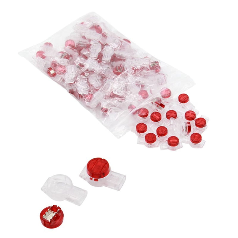 200Pc Rj45 Connector Crimp Connection Terminals Connector Terminal