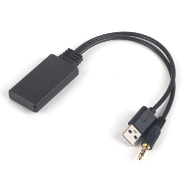 Wireless 3.5mm Car Bluetooth Mini Receiver – Hands-Free Calling & Audio Adapter For AUX
