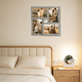 thumbnail image 3 of 4 Pack 4x6 Collage Picture Frames, Family Photo Frame for Wall Hanging Decor, Gray(11.4" x 11.4" x 0.59"), 3 of 8
