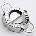 thumbnail image 1 of Zhuge Stainless Steel Dumpling Calzone Ravioli Empanada Turnover Pierogi Maker Mold,Pastry Dough Press (S-3inch), 1 of 4