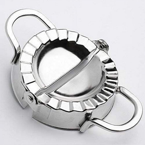 Zhuge Stainless Steel Dumpling Calzone Ravioli Empanada Turnover Pierogi Maker Mold,Pastry Dough Press (S-3inch)