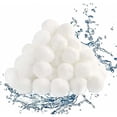 thumbnail image 1 of Bolas de filtro para piscina 200 g, bolas de filtro reutilizables, bolas de filtración(blanco), 1 of 5